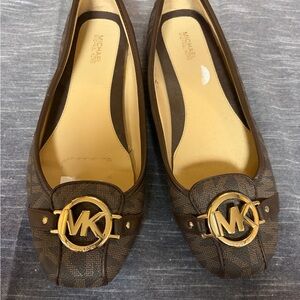 Michael Kors Brown Women's Flats Size 9 EUC